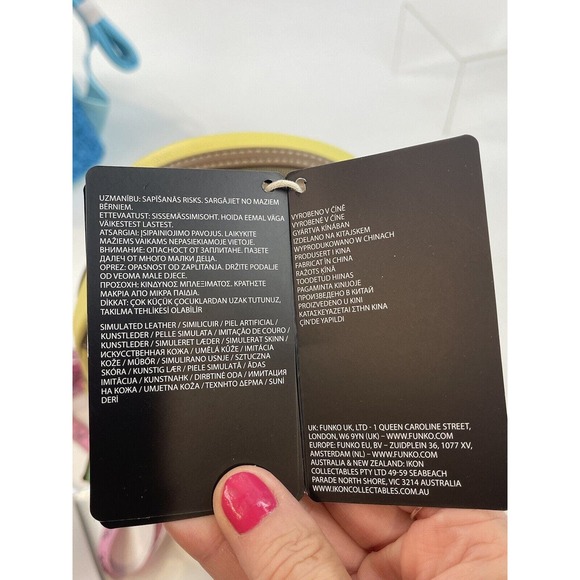 Loungefly Disney Mickey & Friends Jungle Mini Backpack Glow In The Dark Bag NEW! - Picture 9 of 16